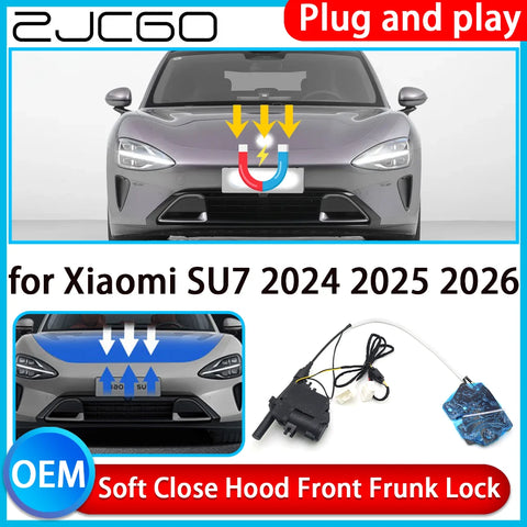 Automatic Soft Close Hood Latch System for Xiaomi SU7 Car Interior Accessory ZJCGO Default Title