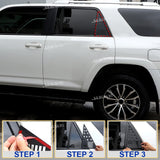 Aluminum C-Pillar Trim for Toyota 4Runner Car Interior Accessory HEBE