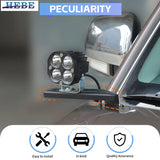 Engine Hood Lamp Holder for Mitsubishi Pajero 2007-2021 Car Interior Accessory HEBE
