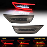 Smoked Sequential LED Bumper Reflector for Ford Escape