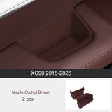 Door Armrest Storage Pad for Volvo XC90 2015-2026 Car Interior Accessory LINGLUYANG 2pcs xc90 2