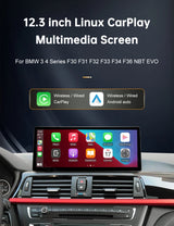 12.3-Inch Wireless CarPlay Display for BMW 3 4 Series F30 Android Head Unit wincago
