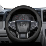 Breathable Leather Steering Wheel Cover for Toyota Car Interior Accessory Hocasen