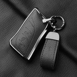 Aluminum Alloy Goatskin Car Key Case Cover For Lexus