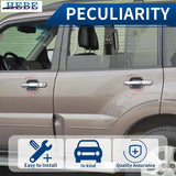 Carbon Fiber Door Trim Kit for Mitsubishi Pajero Car Interior Accessory HEBE