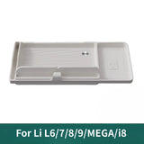 For Li Auto Lixiang L6 L7 L8 L9 MEGA i8 Screen Rear Silicone Storage Box Center Console Dashboard Organizer Tray Accessories