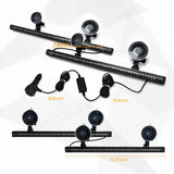 Universal Emergency Strobe Light Bar 96 LED 12V-24V Car Interior Accessory MAGIC COLORM