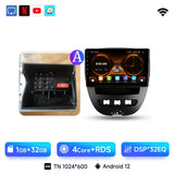 10-Inch Android Touchscreen for Peugeot 107 Toyota Aygo 2005–2014