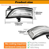 Sequential Flash LED Side Mirror Light for Subaru LED Ambient Light iJDM