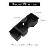 Kia Sorento US Version 2021-2025 Water Cup Holder Insert Cup Box Shock-Absorbing TPE Tidying Interior Accessories Car Interio