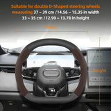 Suede Matte Carbon Fiber Cover for Lynk & Co 01