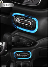 AC Panel Cover Stainless Steel Trim for Smart Fortwo 453