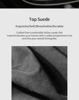 BMW Suede Gear Shift Panel Trim Frame Sticker Anti Scratch Car Interior Accessory Car Interior Accessory OEM
