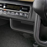 Suzuki Hustler 2021-2025 Center Console Storage Box Car Central Cover Tray TPE Organizer Accessories Tidying Black Car Interi