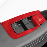 Tesla Model 3 Window Switch Button Panel Trim Cover 2024- Sticker Car Interior Accessories Car Interior Accessory NONE