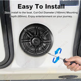 Waterproof MP3 Stereo for Universal Marine Vehicles