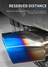 Exhaust Tip 304 Stainless Steel for Smart Fortwo 2015-2020