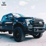 Black LED Projector Headlights for Ford Super Duty Headlight Assembly VLAND