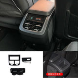 Rear Console Decor Trim for Volvo XC60 XC90 S60 Car Interior Accessory LINGLUYANG 1 set 2018-2025 xc60