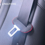 Seat Belt Buckle Cover for Porsche Macan Cayenne Car Interior Accessory LINGLUYANG