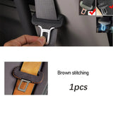 Leather Seat Belt Buckle Cover for Ssangyong