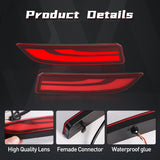 Rear Bumper Reflector with Signal for Toyota Avalon 2019-2022 LED Ambient Light MAGIC COLORM
