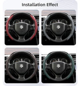 Segmented Anti-Slip Steering Wheel Cover for Suzuki