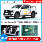 Electric Soft Close Door Kit for Ford Ranger T6 P703 2022-2025 Car Interior Accessory ZJCGO Default Title