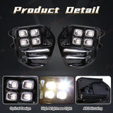LED Fog Lights Daytime Running Light for KIA Sportage Car Interior Accessory MAGIC COLORM