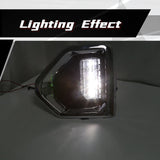 LED Fog Lights with Bezel for GMC Sierra 1500 Car Interior Accessory MAGIC COLORM