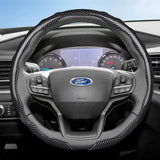 Ford Carbon Fiber Snap-On Steering Wheel Cover