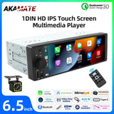 Universal 1Din Android Head Unit CarPlay 6.5 Inch Android Head Unit AKAMATE