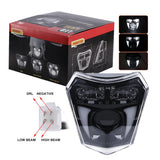 Motocross Enduro Dual Sport Light E24-mark Motorcycle LED Headlight For KTM TC FE TE EXC XCW XCF 125 250 300 350 450 530 690 SMR
