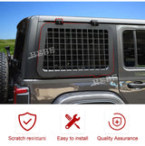 Window Protection Rack for Jeep Wrangler JL 4-Door Car Interior Accessory HEBE