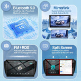 9 Inch Android 12 Head Unit GPS for Seat Ibiza 2008-2015 Android Head Unit AKAMATE