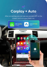 13-inch Android 13 GPS Navigation for Cadillac Escalade 2007–2012