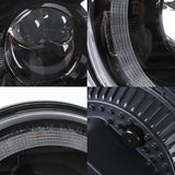 7 Inch Led Headlight Motorcycle 7'' Led Turn Signals DRL Angel Eye Led Headlamp For Harley Davidson Harley Street Glide Fat Boy