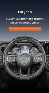 Carbon Fiber Wheel Cover for Jeep Wrangler 4Xe Car Interior Accessory Hocasen