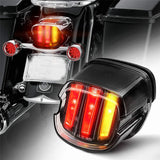 Smoke Clear LED Tail Brake Light Turn Lamp Low Profile For Harley Dyna Electra Glide Street Glide Fat Boy Road King XL 833 1200
