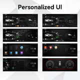 24.6" Dual Screen Android Head Unit for Audi Q5 2009–2017