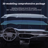 Custom Fit Dashboard Cover Mat for Subaru Outback Legacy 2010-2014 Dashboard Mat CATUSIKI