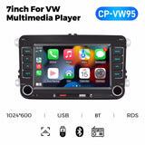 7-Inch CarPlay Android Auto Head Unit for Volkswagen Golf Polo