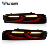Vland Sequential LED Tail Lights for Chevy Camaro 16-18