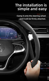 Suede Anti-Slip Steering Wheel Cover for Volkswagen