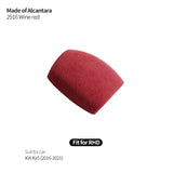 For KIA KX5 Car Gear Shift Lever Boot Cover Protection Decorative Trim Sticker Interior Tuning Accessories Made of Alcantara