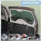 Tailgate Sill Storage Box for Mitsubishi Pajero 2007-21 Car Interior Accessory HEBE