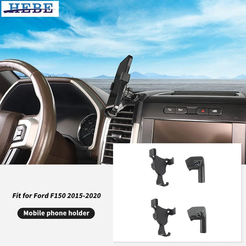 Phone Holder ABS Mount for Ford F150 2015-2020 Car Interior Accessory Generic