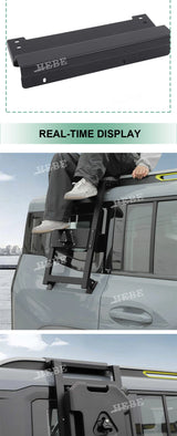 Rear Window Expansion Ladder Rack for Jetour Traveler T2