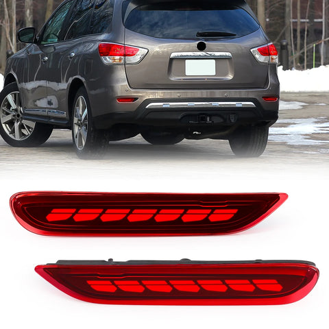 Multi-Function LED Bumper Lights for Nissan Models Car Interior Accessory MAGIC COLORM
