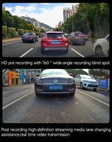 1080P Dual Channel Motorcycle Dashcam with Night Vision Motorcycle GPS JIUYIN